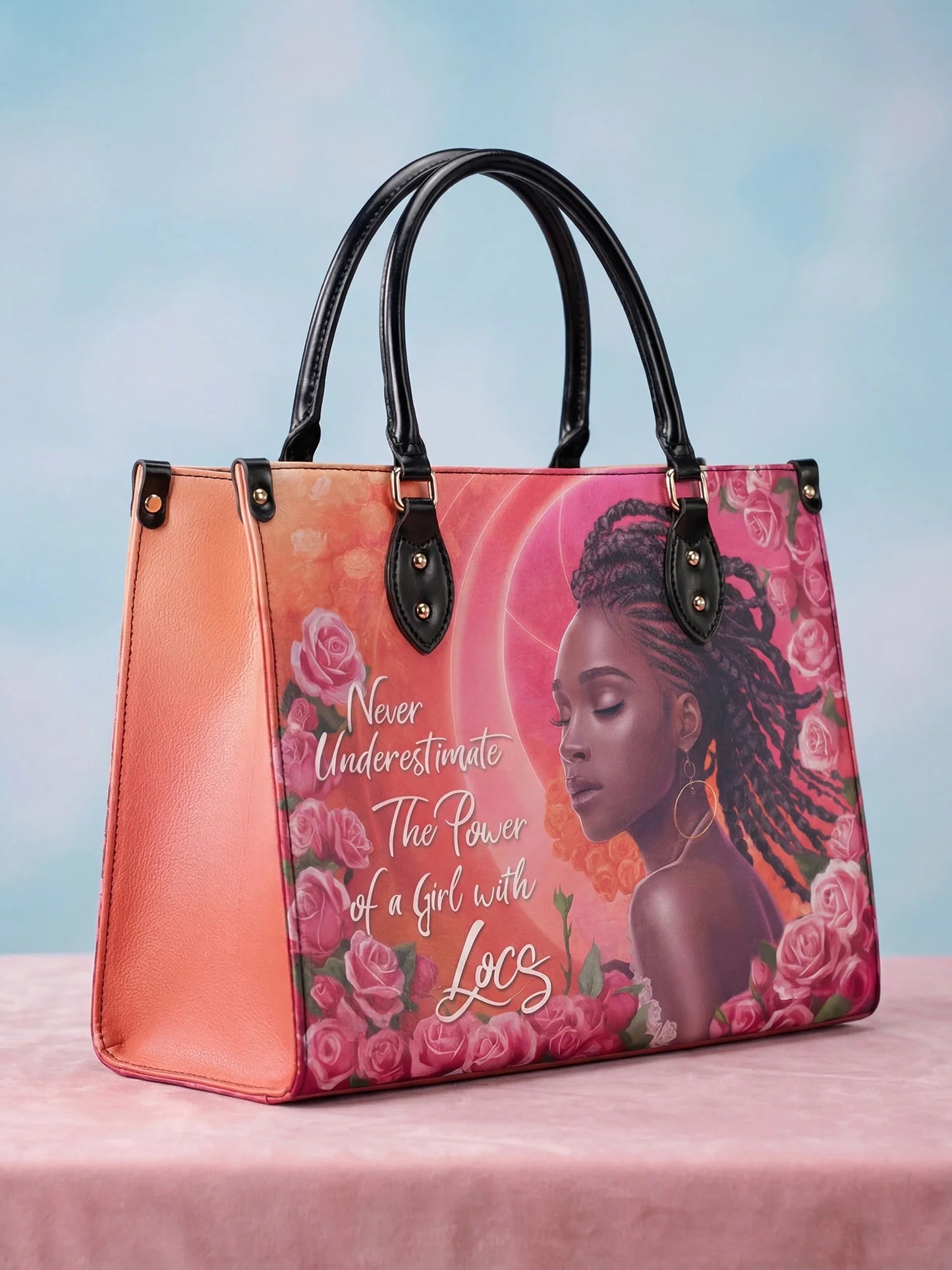 Afroyla "Loclani" Leather Handbag