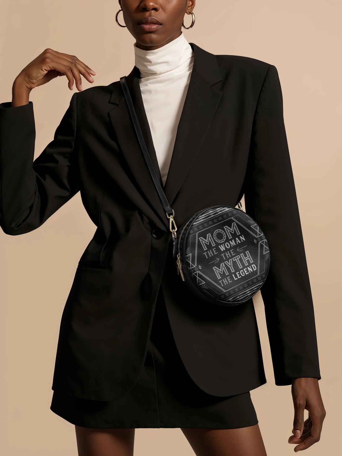 Afroyla "Mamalore" Circle Crossbody Bag