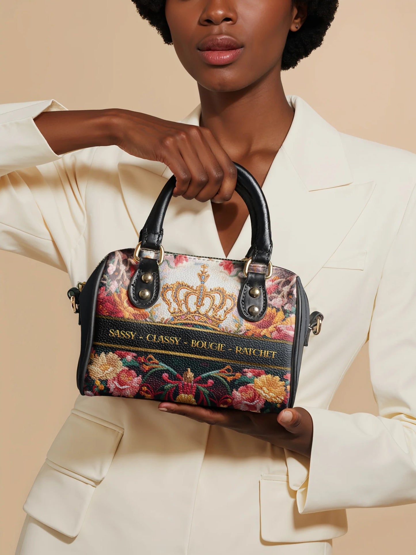 Afroyla "Naija Royale" Mini Satchel