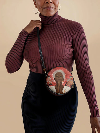 Afroyla "Namisa" Circle Crossbody Bag