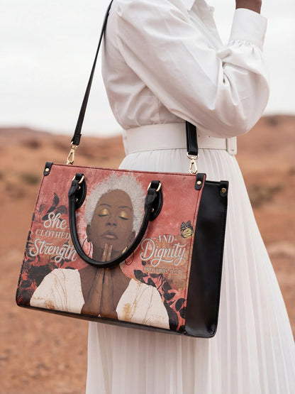 Afroyla "Namisa" Leather Handbag