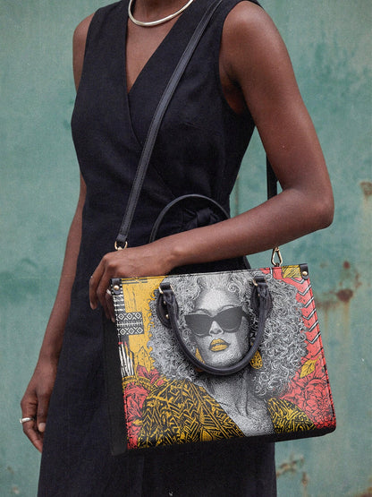 Afroyla "Nandeka" Leather Handbag