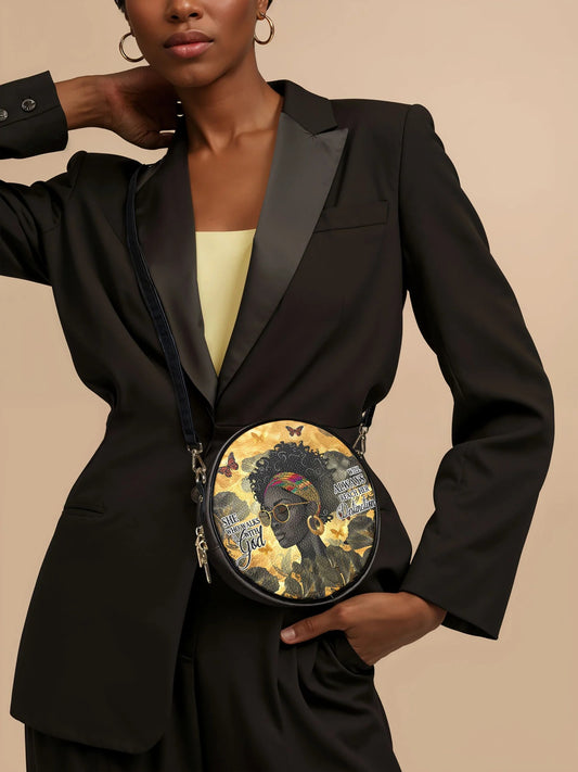 Afroyla "Njia" Circle Crossbody Bag