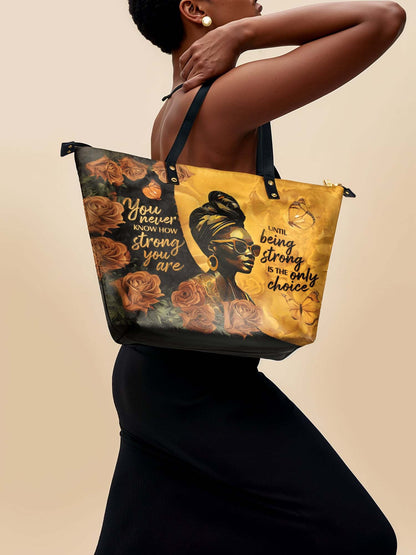 Afroyla "Siyanda" Leather Tote Bag