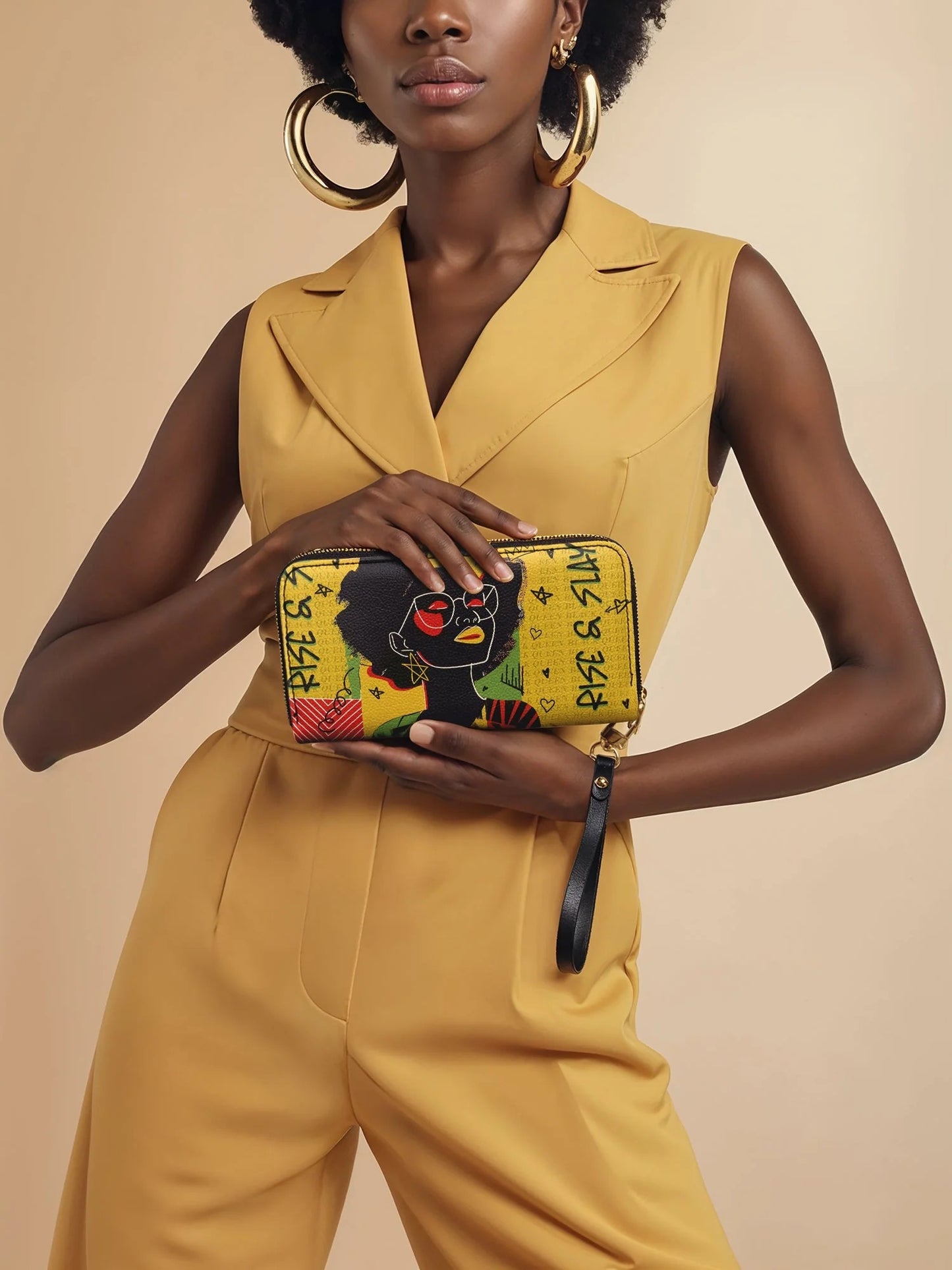 Afroyla "Aina" Lemon Zest Wallet