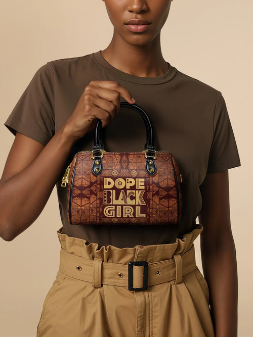 Afroyla "Dope Black Girl" Mini Satchel