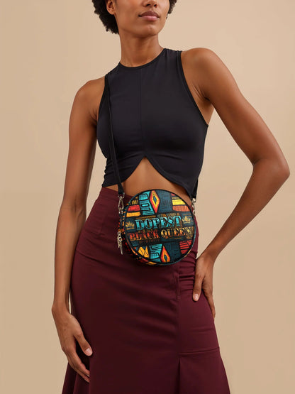 Afroyla "Dopeya" Circle Crossbody Bag
