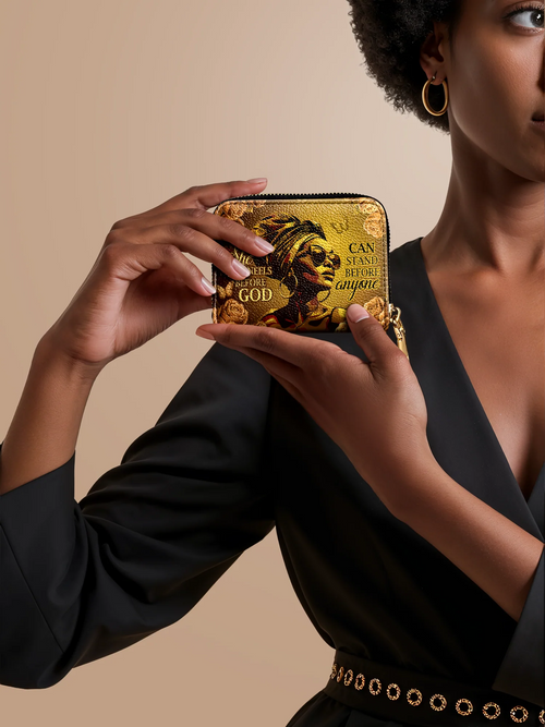 Afroyla "Godfidence" Mini Wallet