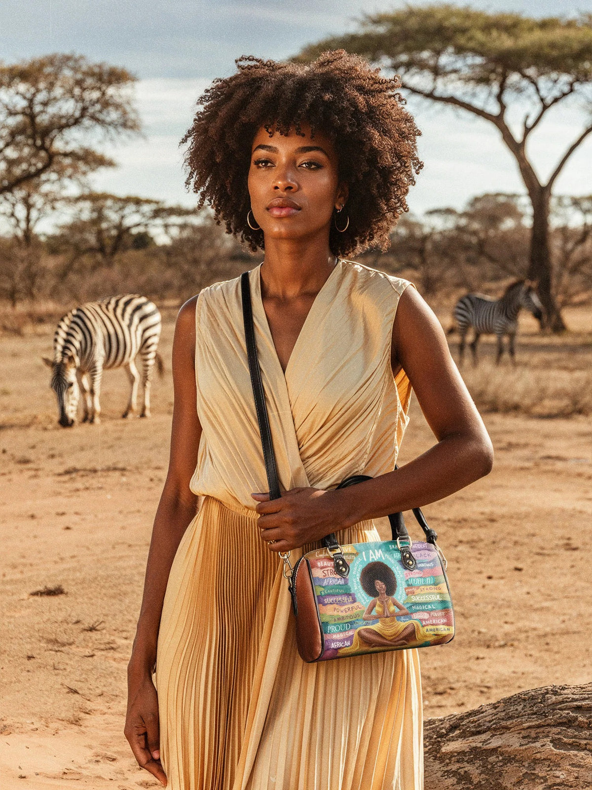 Afroyla "AfroEssence" Mini Satchel