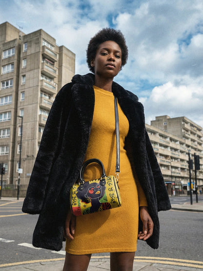 Afroyla "Aina" Lemon Zest Mini Satchel