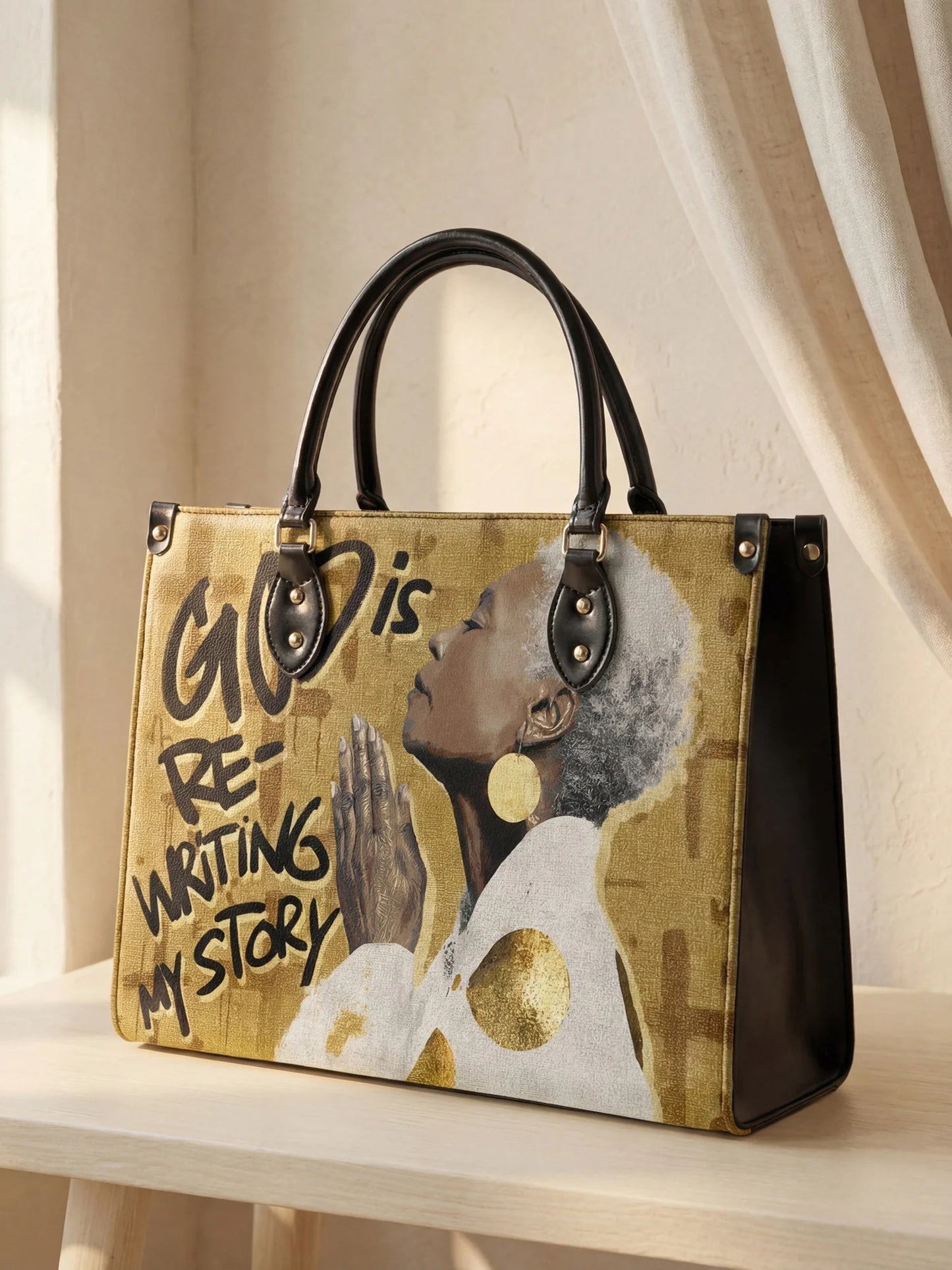 Afroyla "Amahle" Leather Handbag