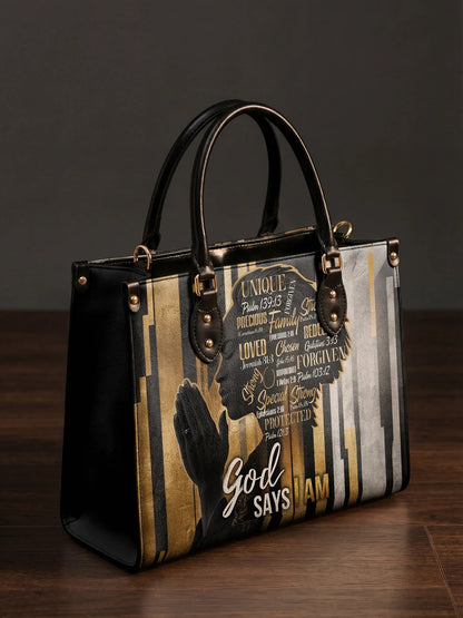 Afroyla "Amara" Leather Handbag
