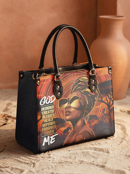 Afroyla "Aseda" Leather Handbag