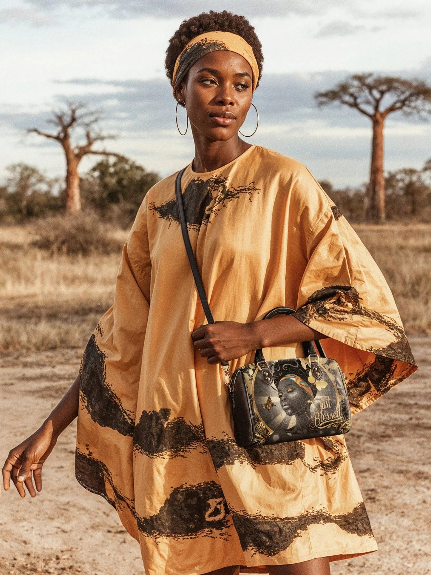 Afroyla "Barakaya" Mini Satchel