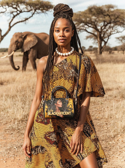 Afroyla "Blacknificent" Mini Satchel