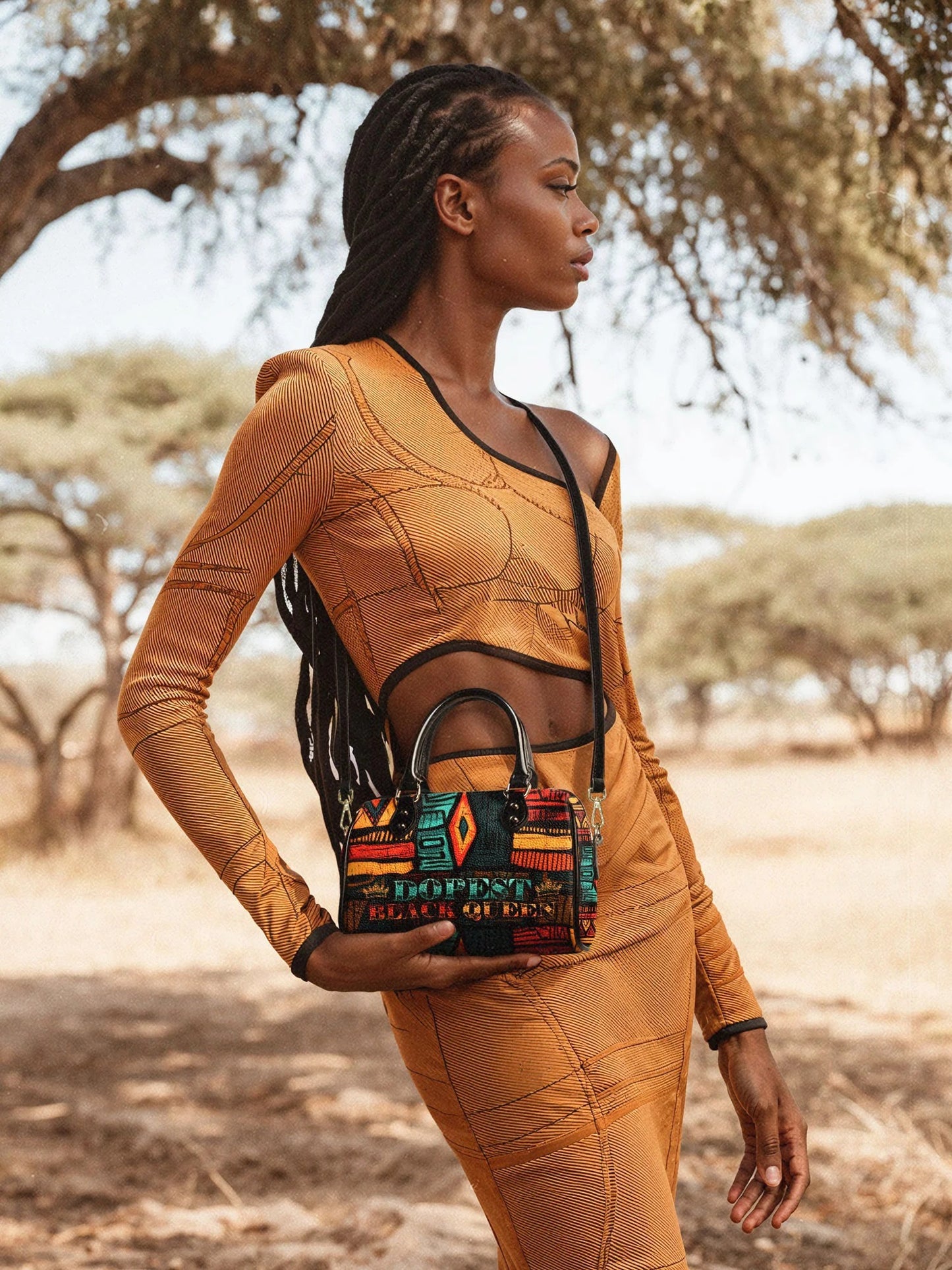 Afroyla "Dopeya" Mini Satchel