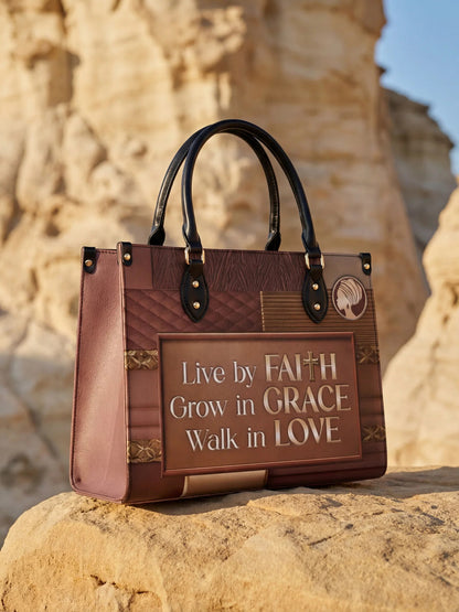 Afroyla "Eliora" Leather Handbag