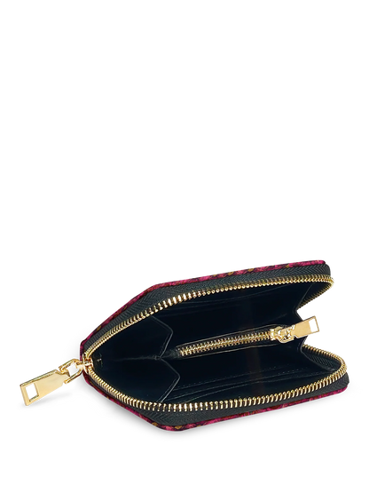 Afroyla "Imani" Pomegranate Red Mini Wallet