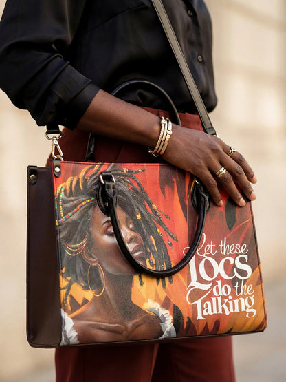 Afroyla "Locella" Leather Handbag