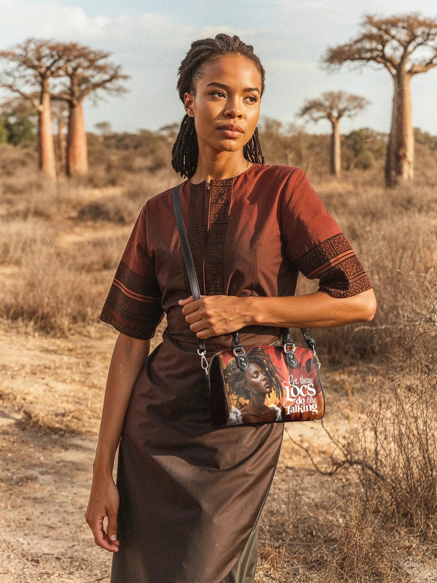 Afroyla "Locella" Mini Satchel