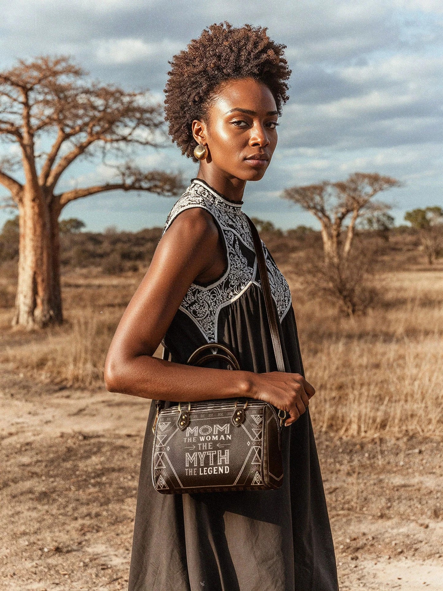 Afroyla "Mamalore" Mini Satchel