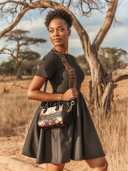 Afroyla "Naija Royale" Mini Satchel