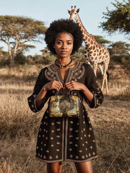 Afroyla "Njia" Mini Satchel