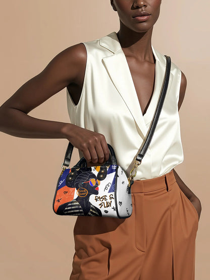 Afroyla "Sanaa" Salt Pop Mini Satchel