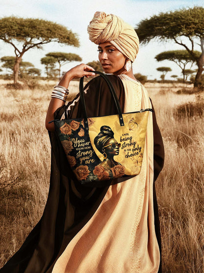 Afroyla "Siyanda" Leather Tote Bag