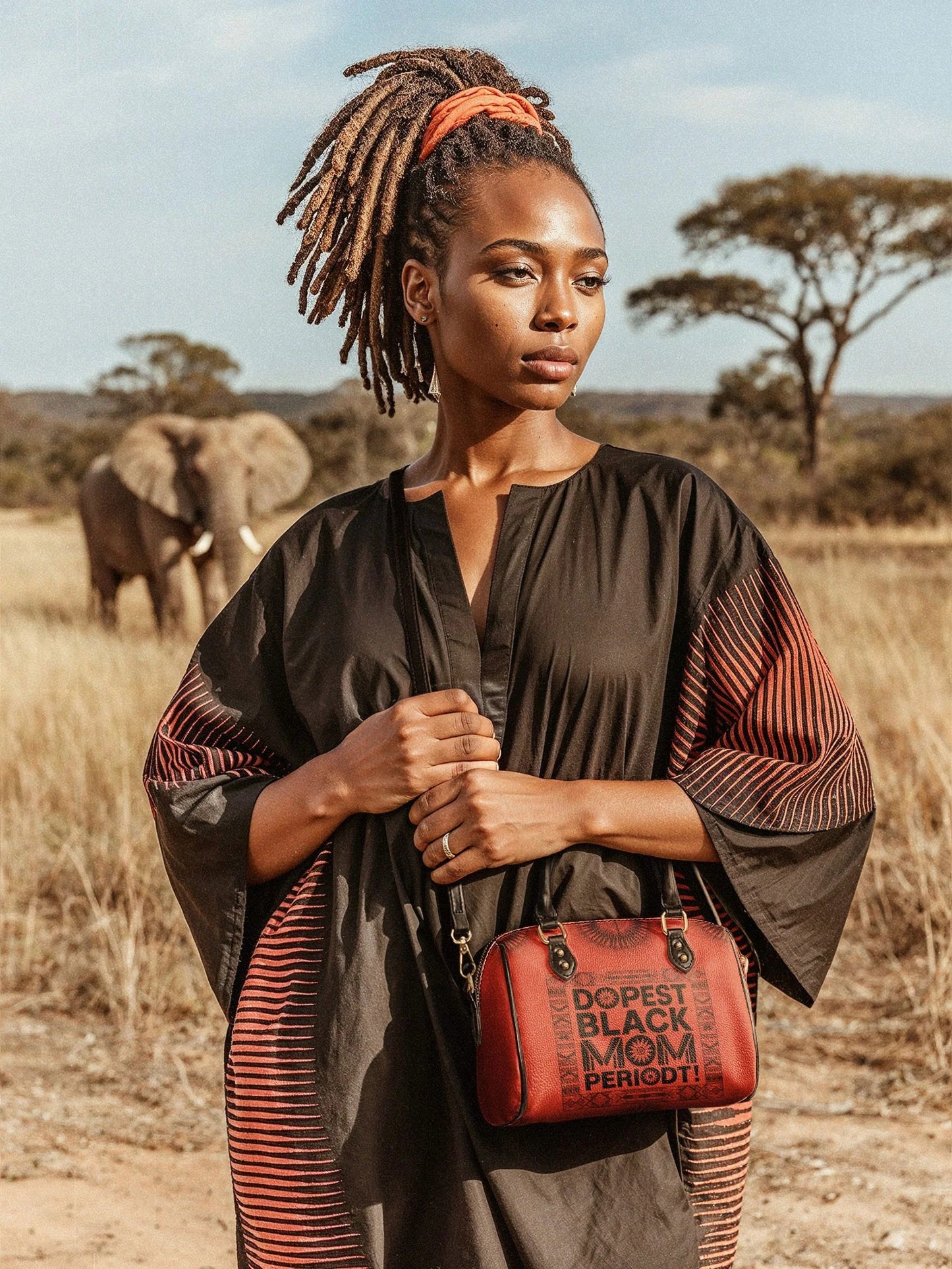 Afroyla "Tajimom" Mini Satchel