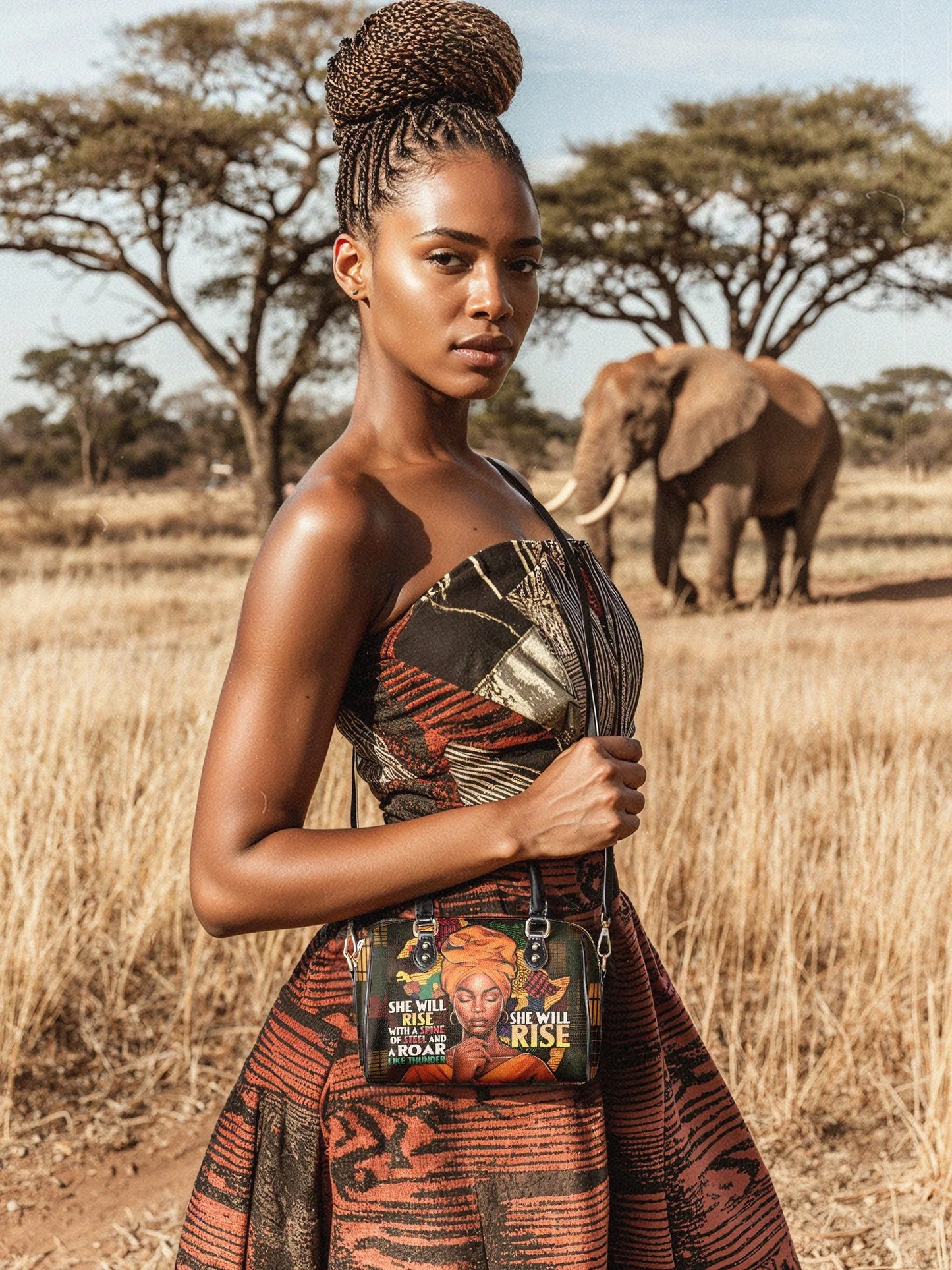Afroyla "Thundara" Mini Satchel