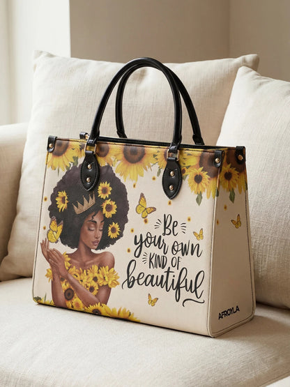 Afroyla "Zuriya" Leather Handbag