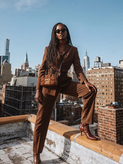 Afroyla "Dope Black Girl" Mini Satchel