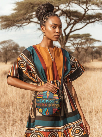 Afroyla "Dopeya" Circle Crossbody Bag