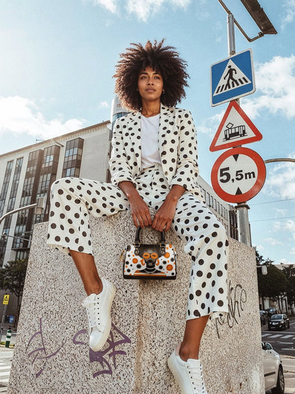 Afroyla "Fahari" Marshmallow Citrus Mini Satchel
