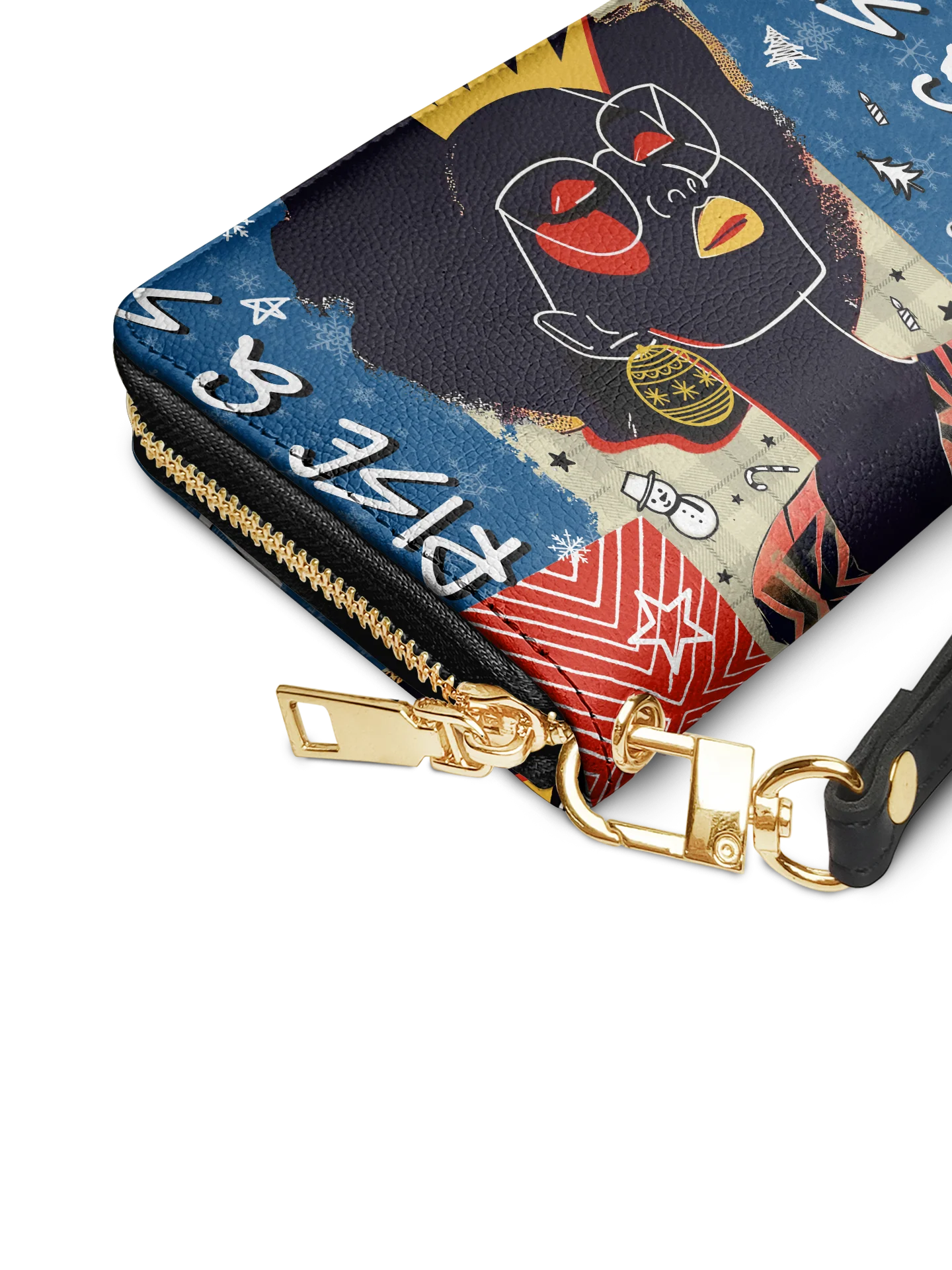 Afroyla "Aina" Blueberry Snow Wallet