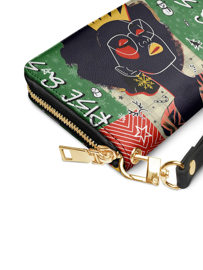 Afroyla "Aina" Lime Pop Xmas Wallet