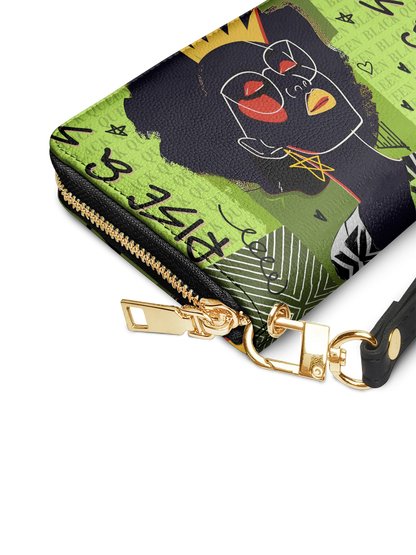 Afroyla "Aina" Lime Pop Wallet
