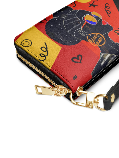 Afroyla "Sanaa" Paprika Wallet