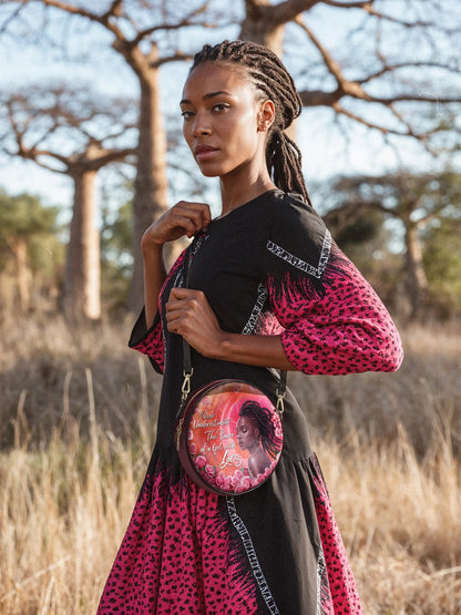 Afroyla "Loclani" Circle Crossbody Bag