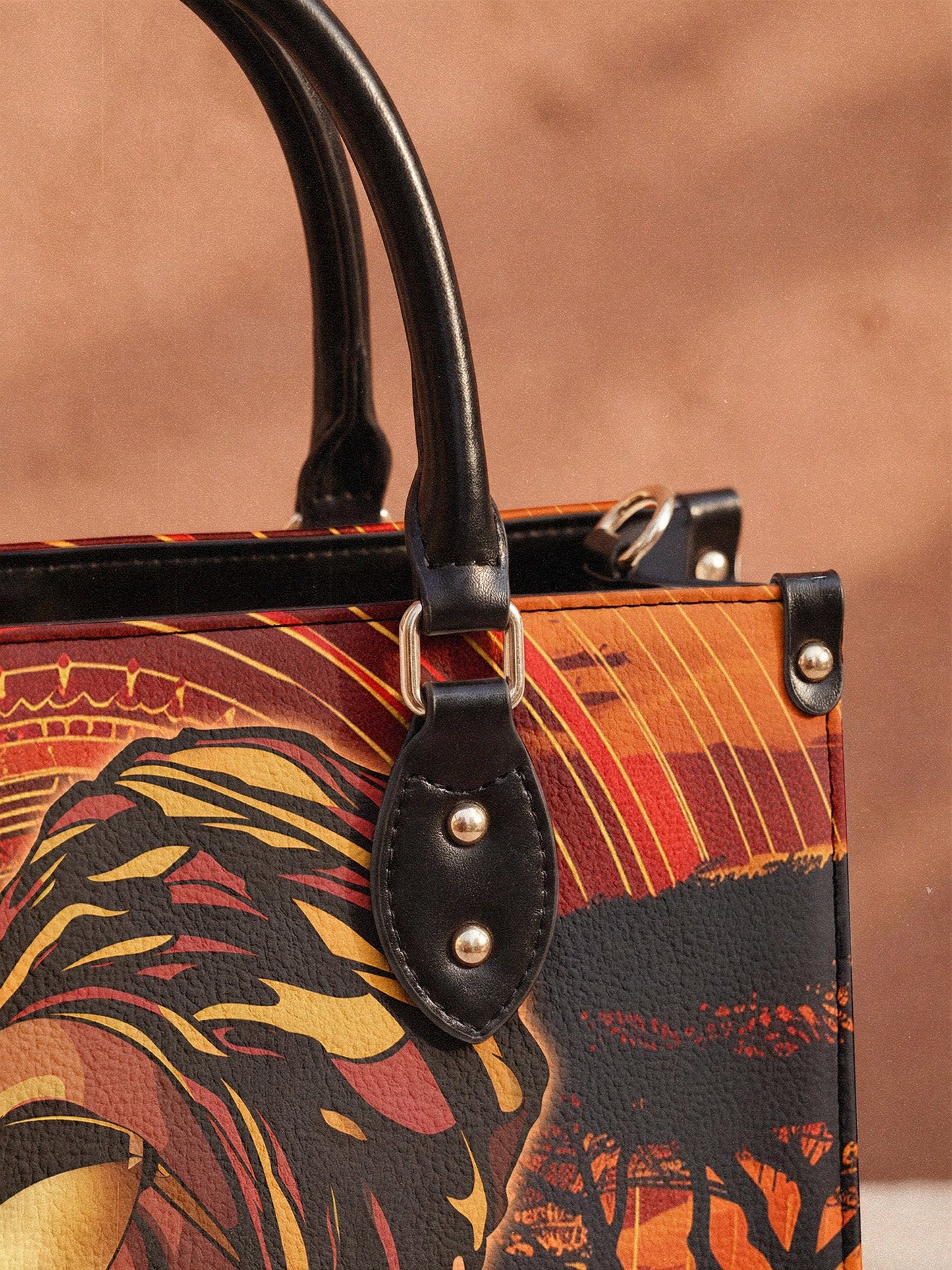 Afroyla "Aseda" Leather Handbag