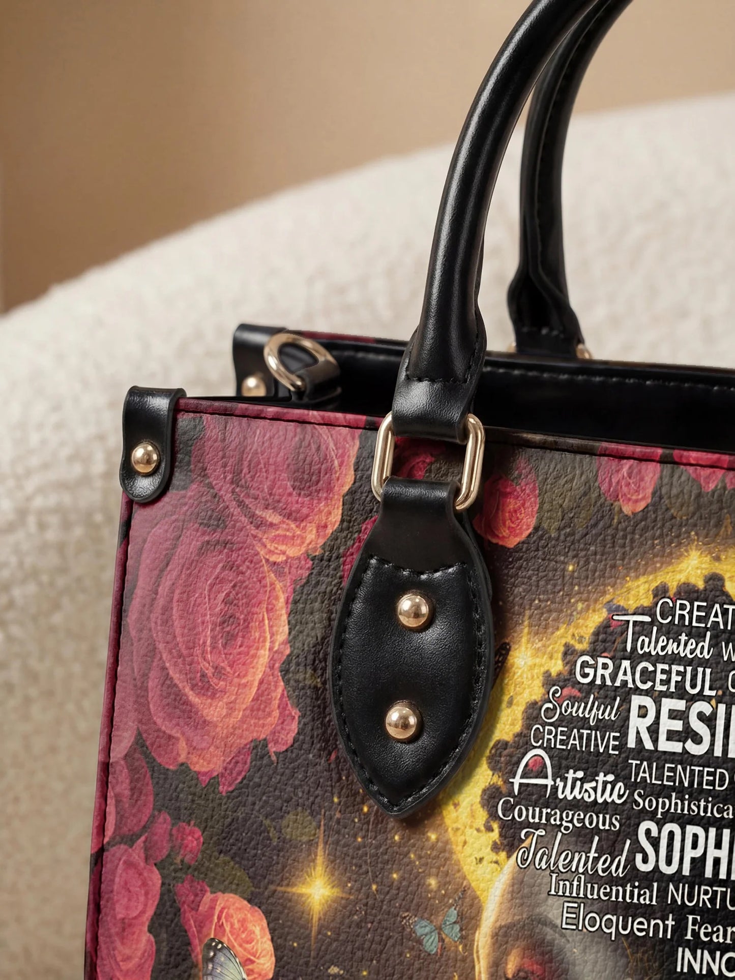 Afroyla "Aurenna" Leather Handbag