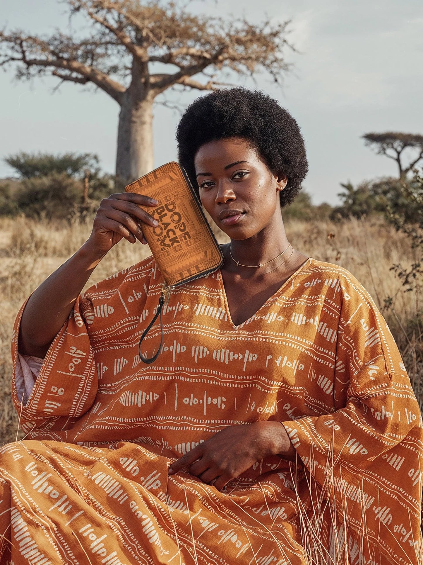 Afroyla "Dope Black Mom" Wallet