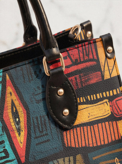 Afroyla "Dopeya" Leather Handbag