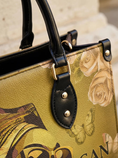 Afroyla "Godfidence" Leather Handbag