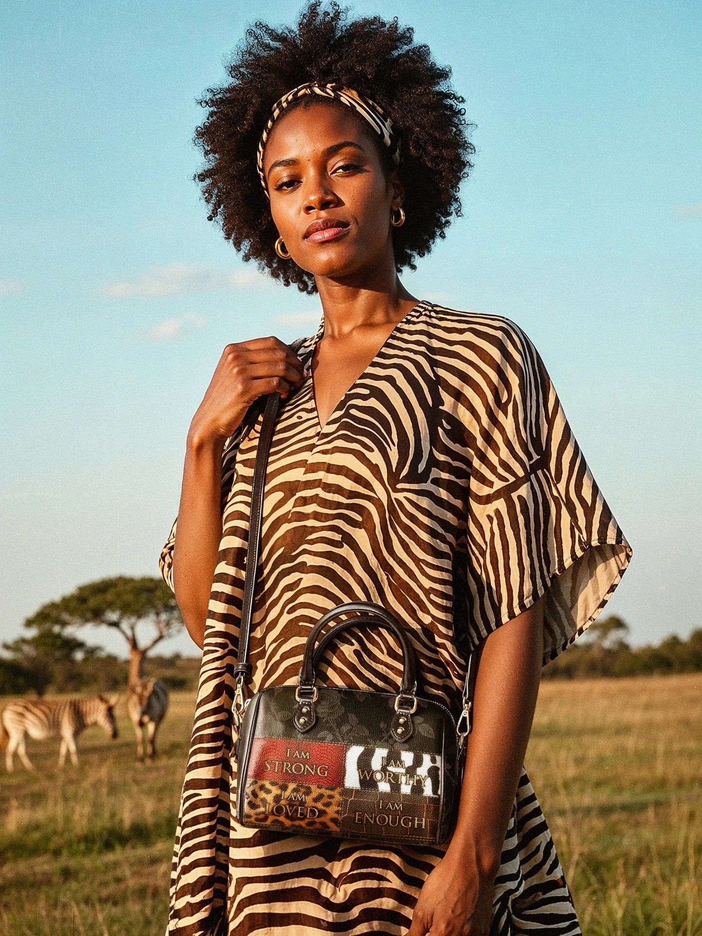 Afroyla "Kadia" Mini Satchel