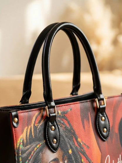 Afroyla "Locella" Leather Handbag
