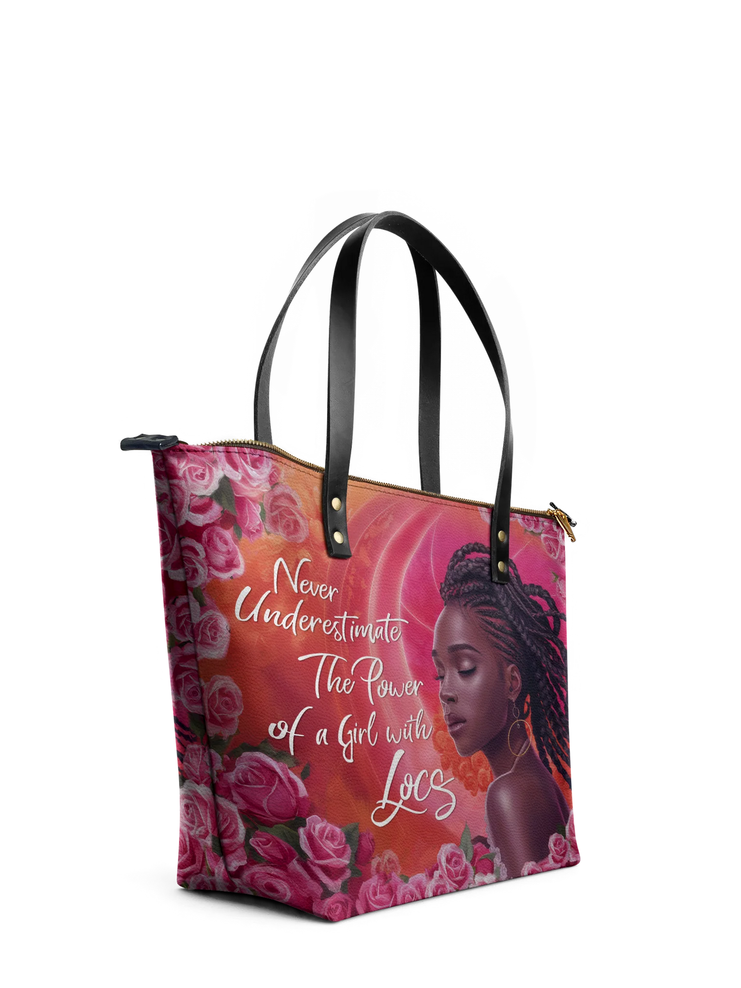 Afroyla "Loclani" Leather Tote Bag