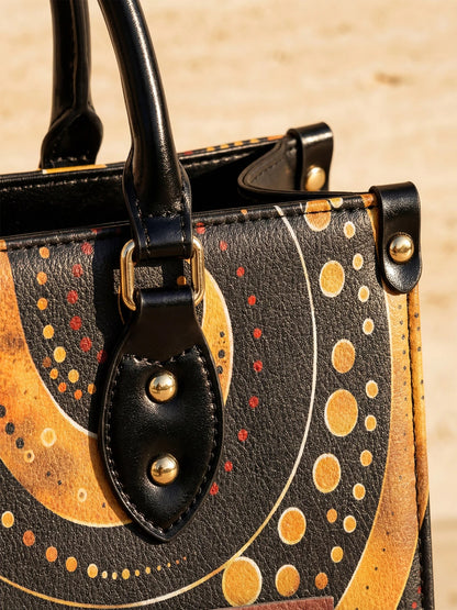 Afroyla "Makeda" Leather Handbag