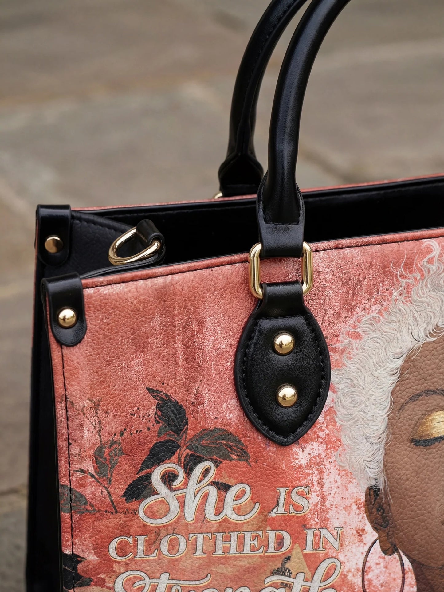 Afroyla "Namisa" Leather Handbag